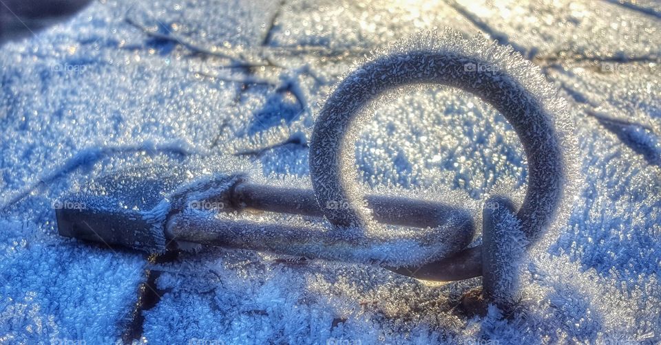 Frozen lock