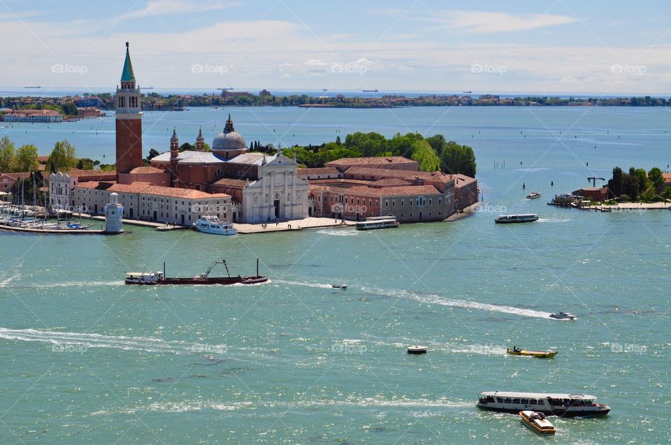 Venice roof top view 