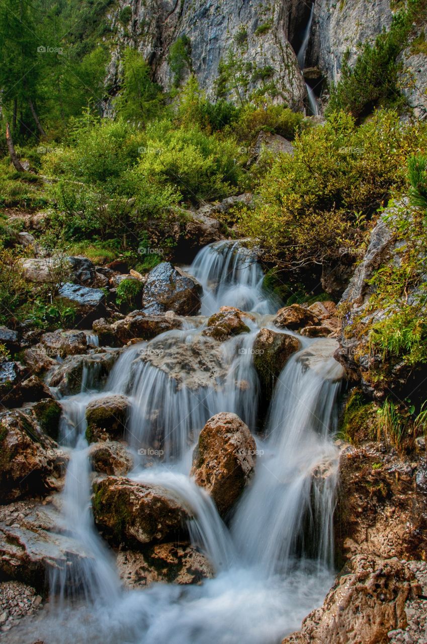 Pisciadù waterfalls - South Tyrol Italy