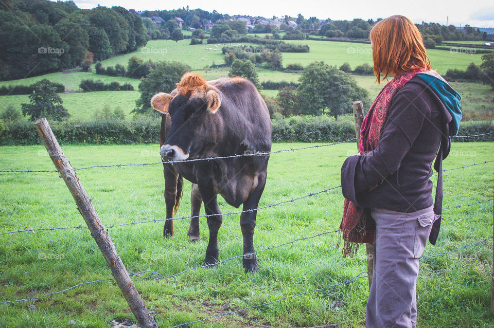 Encounter between two redhairs