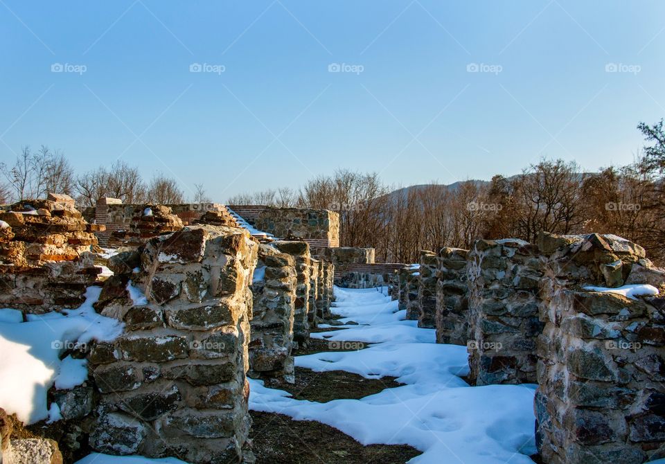 Trajan's Gate (Trayanovi Vrata) fortress , Bulgaria 