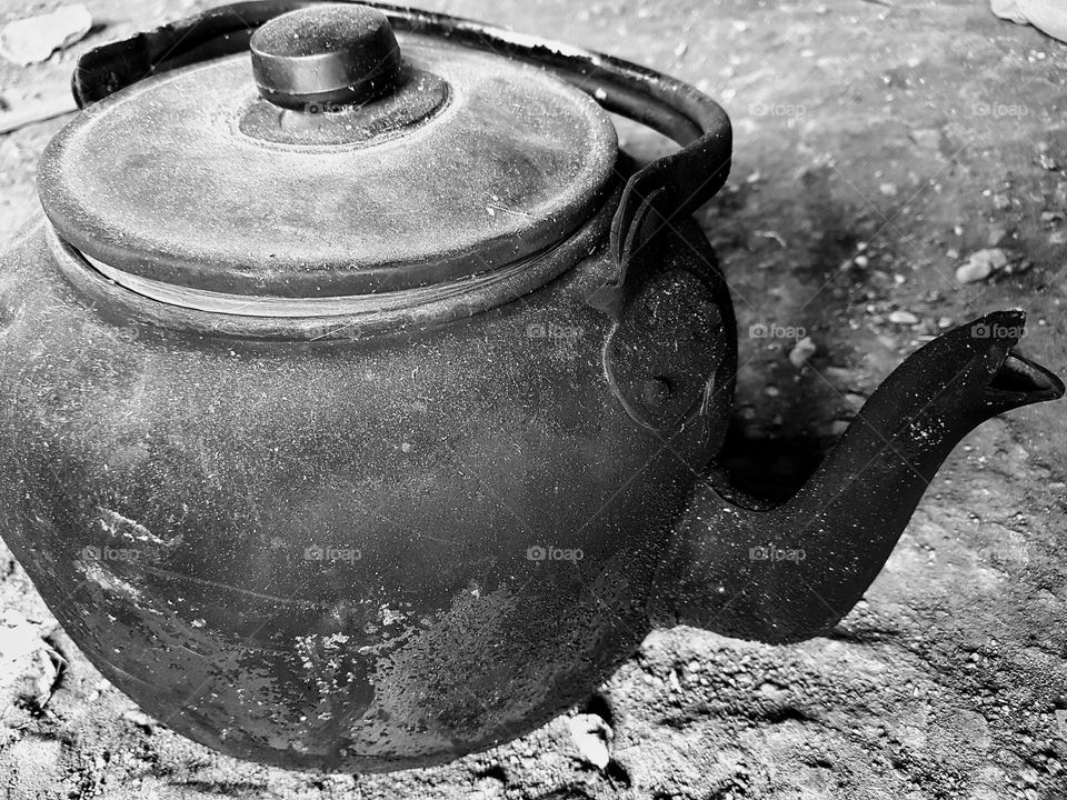 old stuff for boiling water