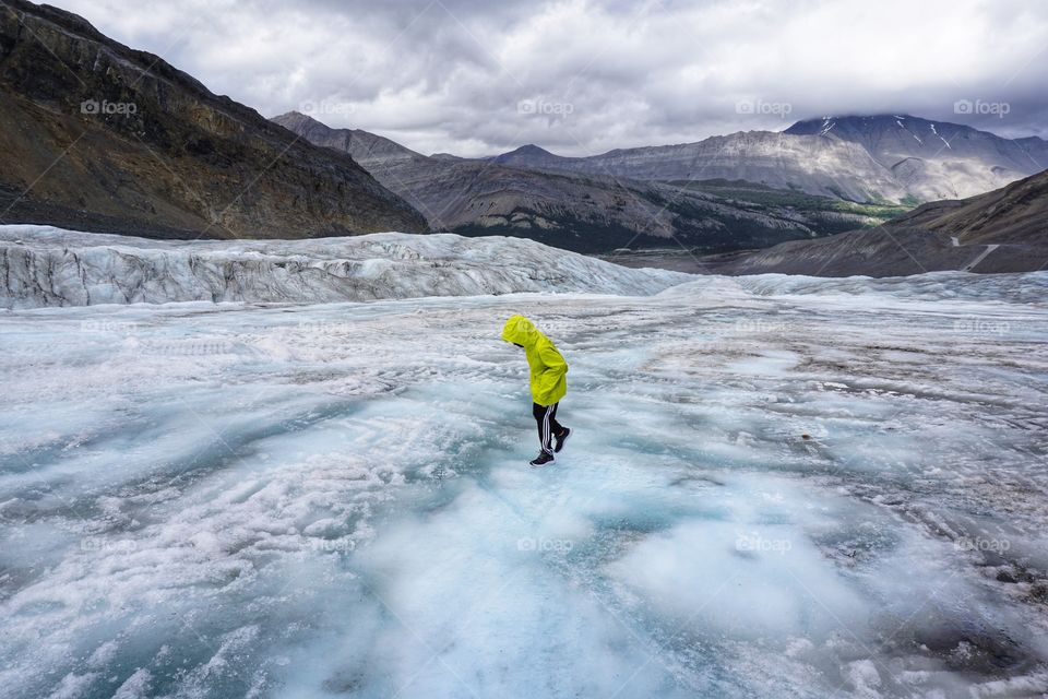 Walking on a Glacier ❄️