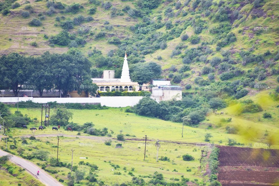 Iccha purti ganesh temple chandvad village  nature view