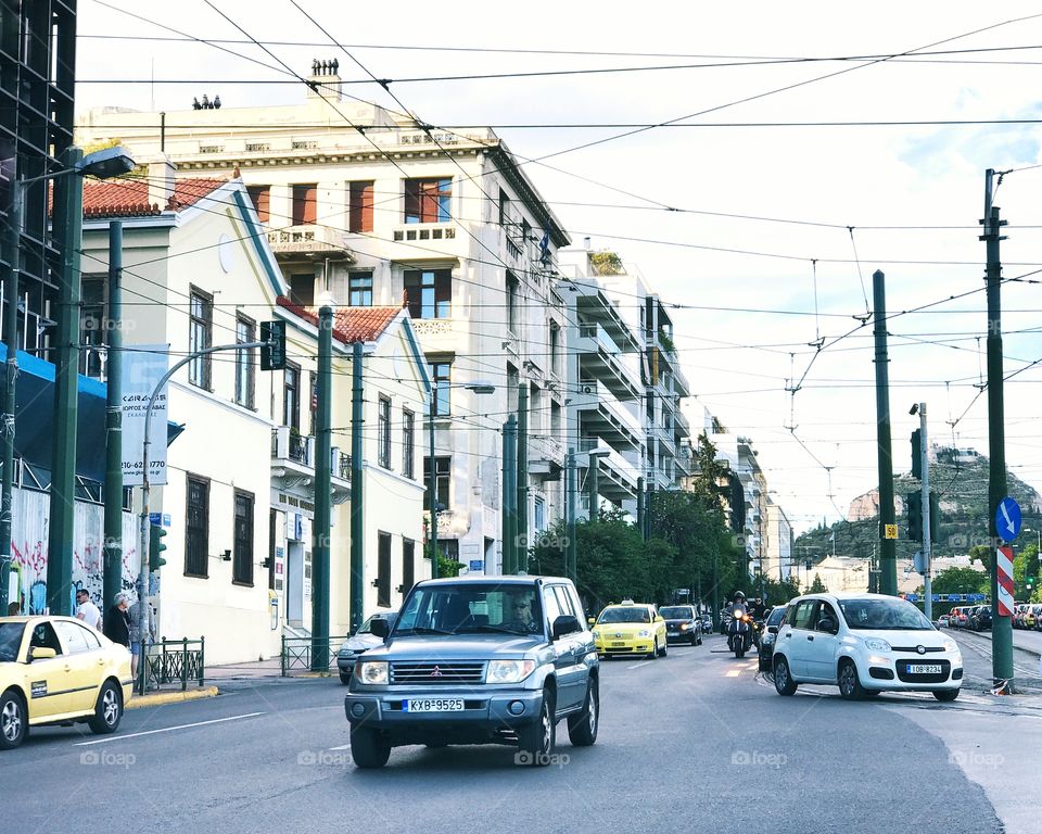 Roads of athens