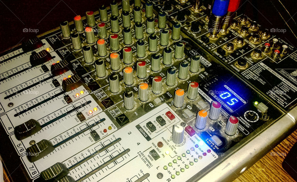 music mixer