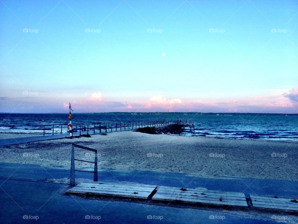 Beach in Sweden