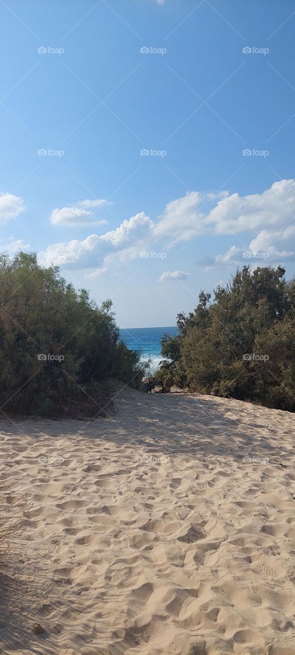 nice view to the beach