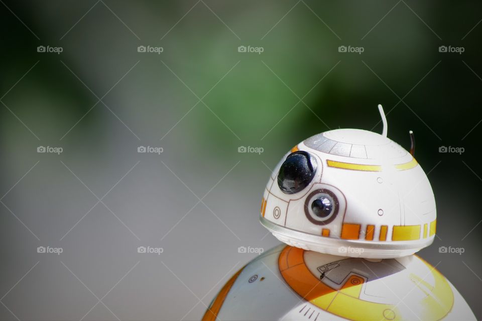 Star Wars BB-8 close up 