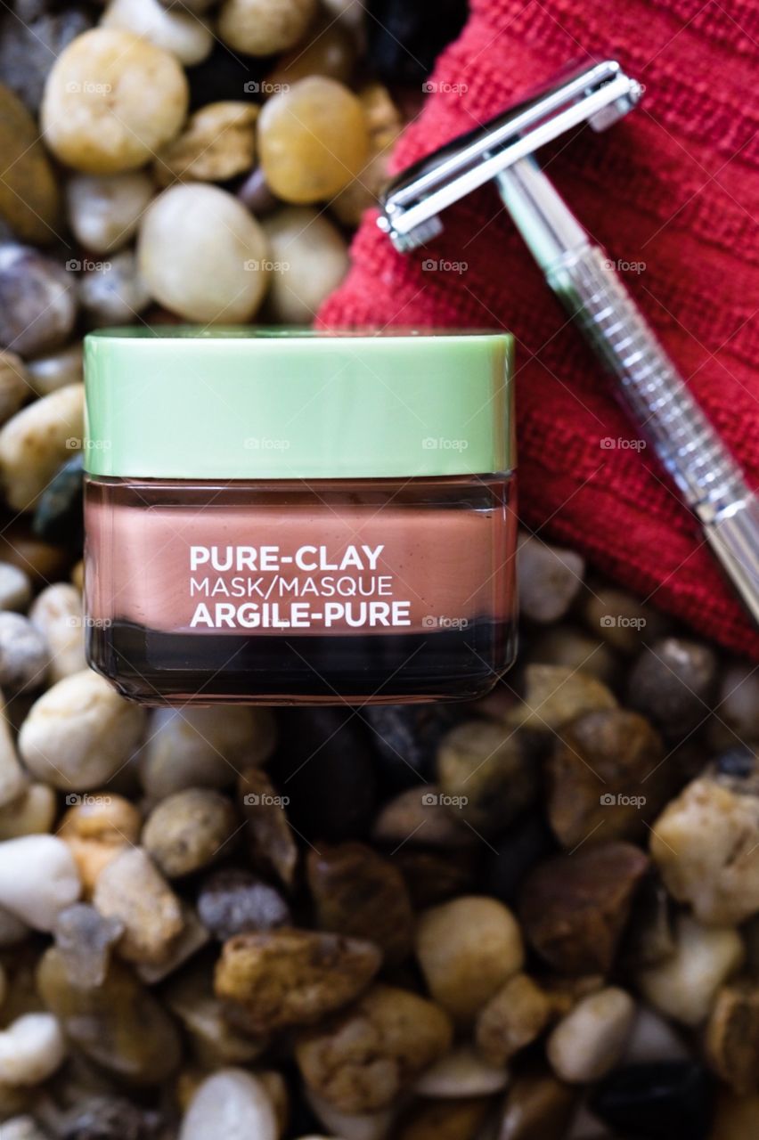 L’Oréal Pure Clay Mask, Relaxation And Self Care, Product Photography, Healthy Mind And Body, Clay Facials, Mud Masks 