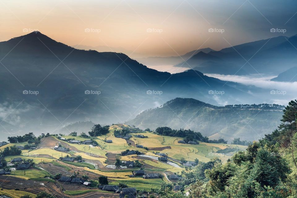 Nature | Small Village | Fields | Amezing Nature 