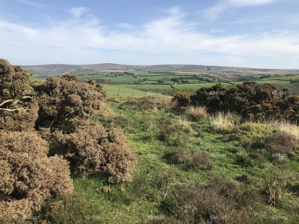 Porlock surrounding countryside holds some of the most lovely landscapes on the impressive Exmoor National Park.