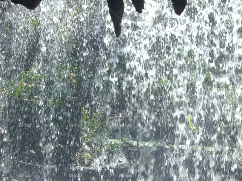 See Through Water Falls
