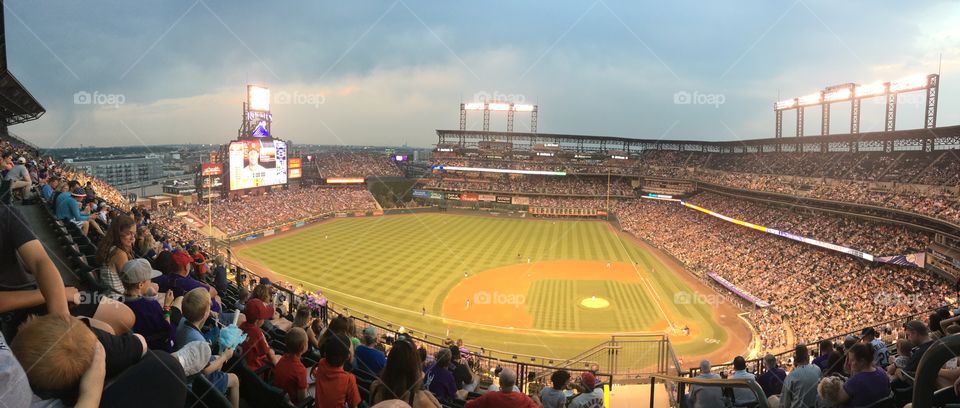 Coors field. Colorado 