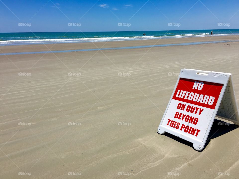 No lifeguard?!
