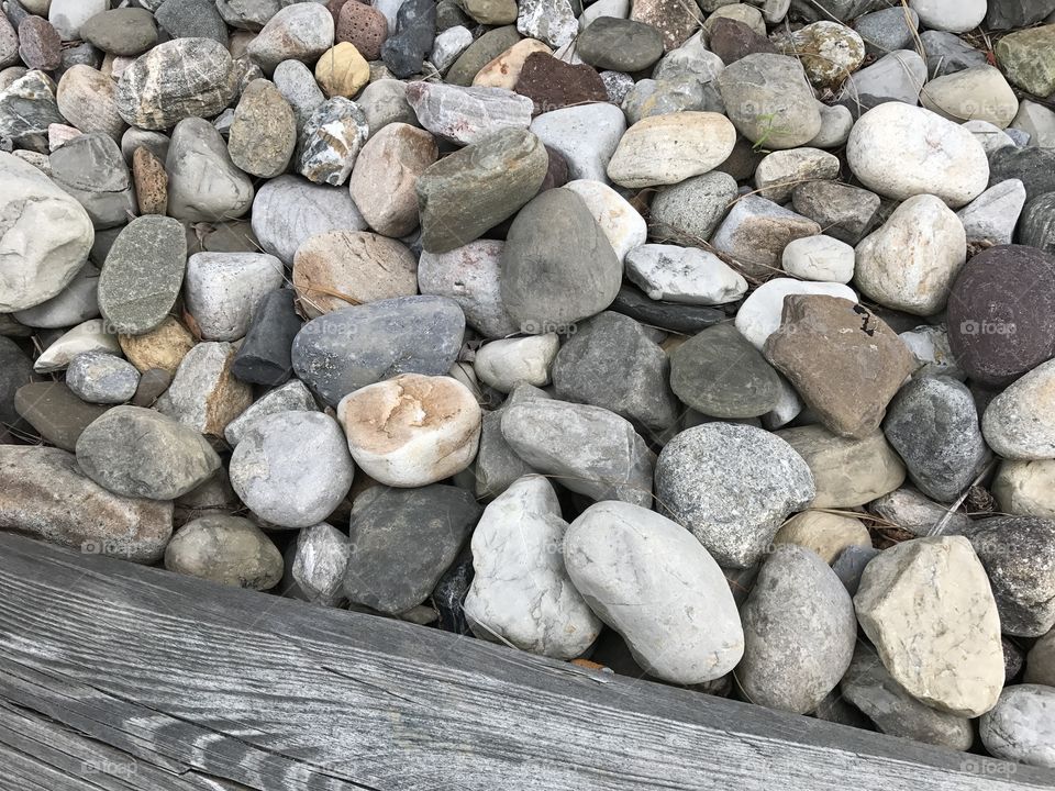 Beach rocks 