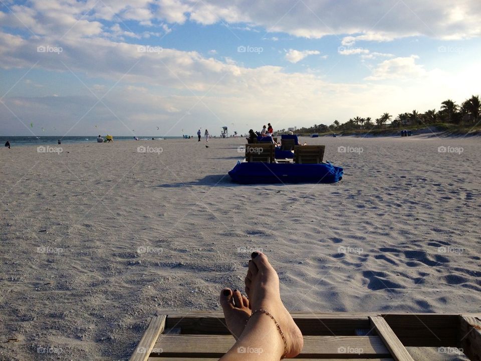 Beach feet