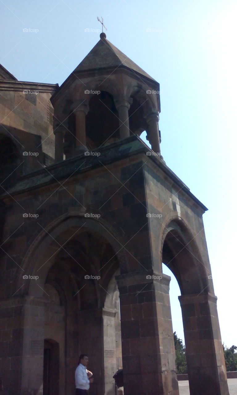 St Hripsime church in Armenia