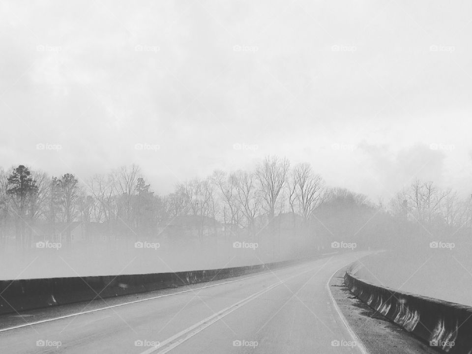 Black and white fog 