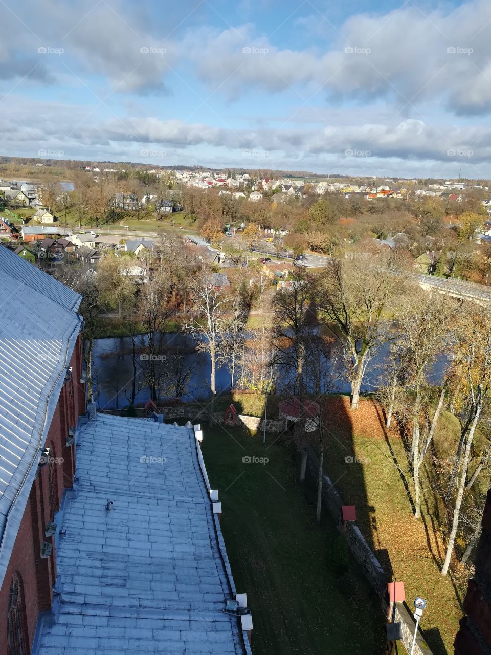 View from Anykščiai St. apostle evangelist Matthew Church.