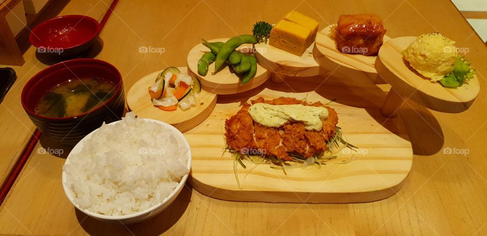 Chicken Katsu with Tar-Tar Sauce Set