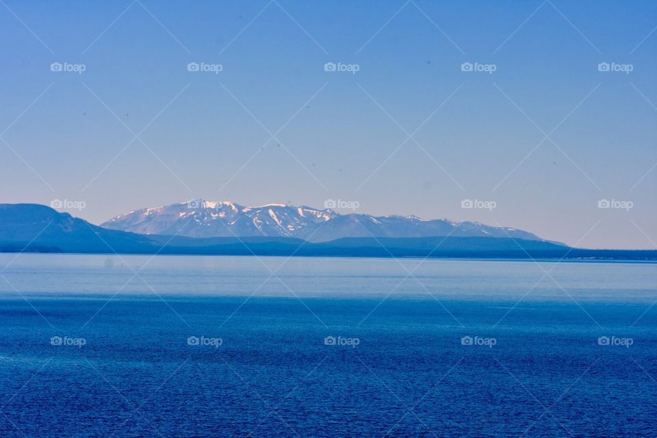 Mountains across the Lake 