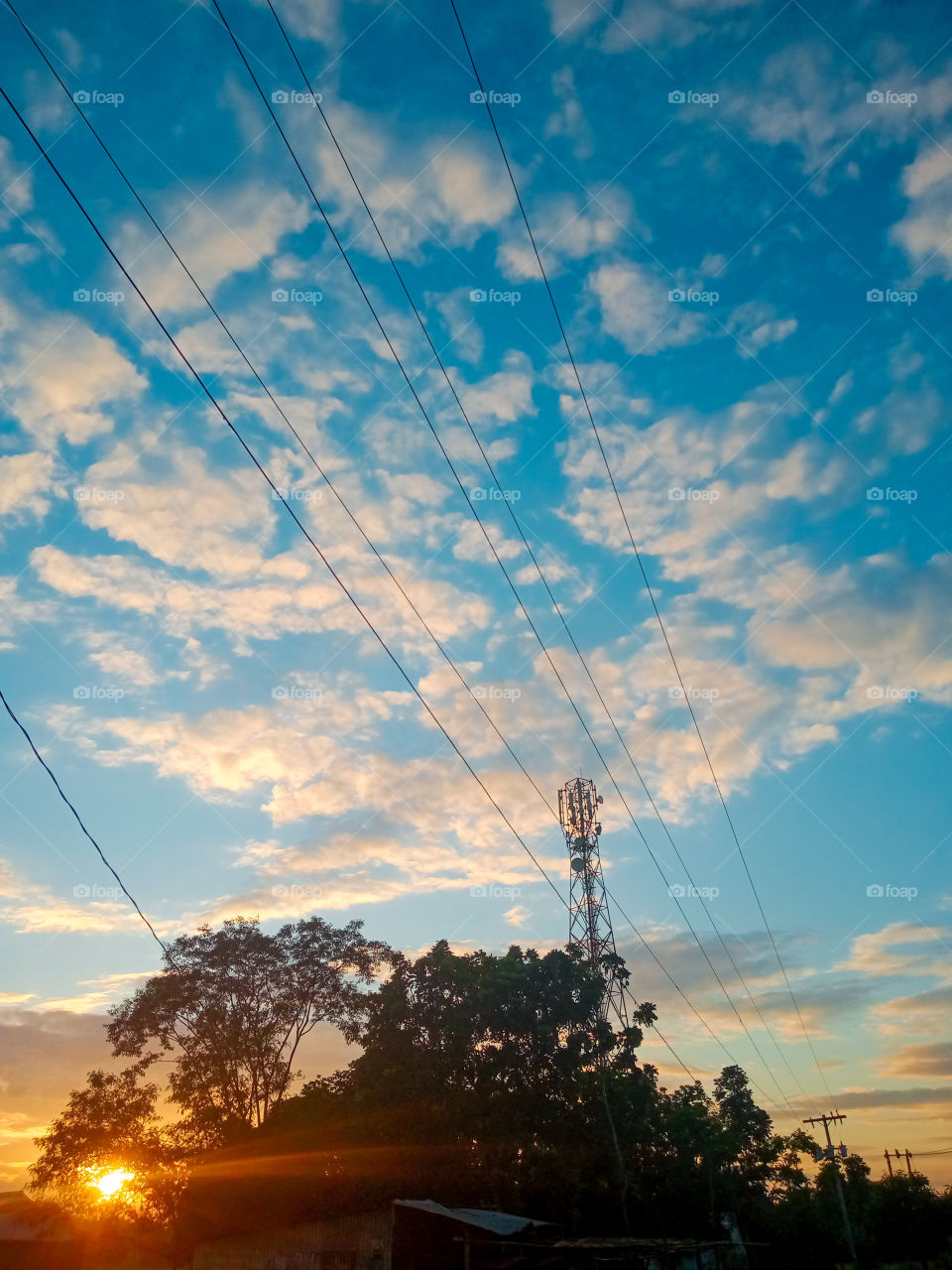 colorful sky 🌄💙