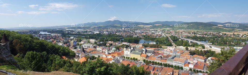 View of Trenčín
