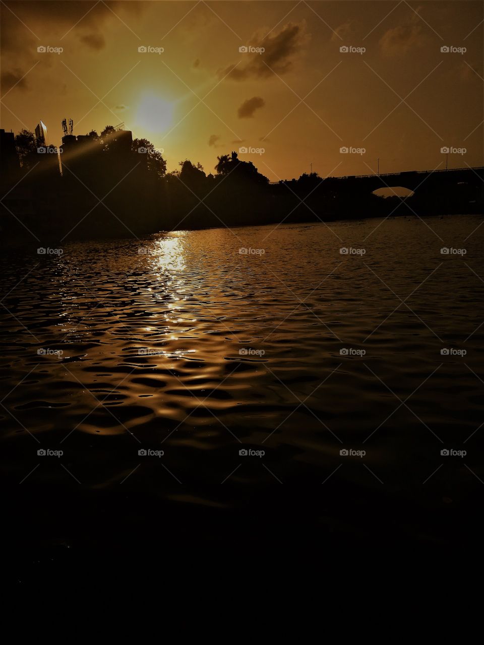 Sunset: tryambakeshwar, Maharashtra
Lake during sunset, sunset reflection in water