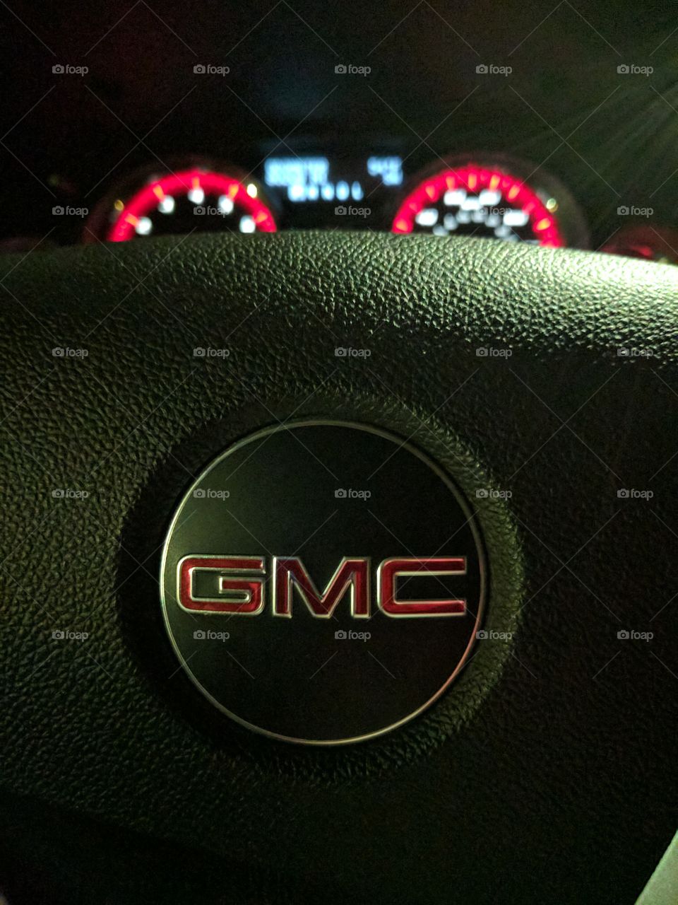 GMC steering wheel