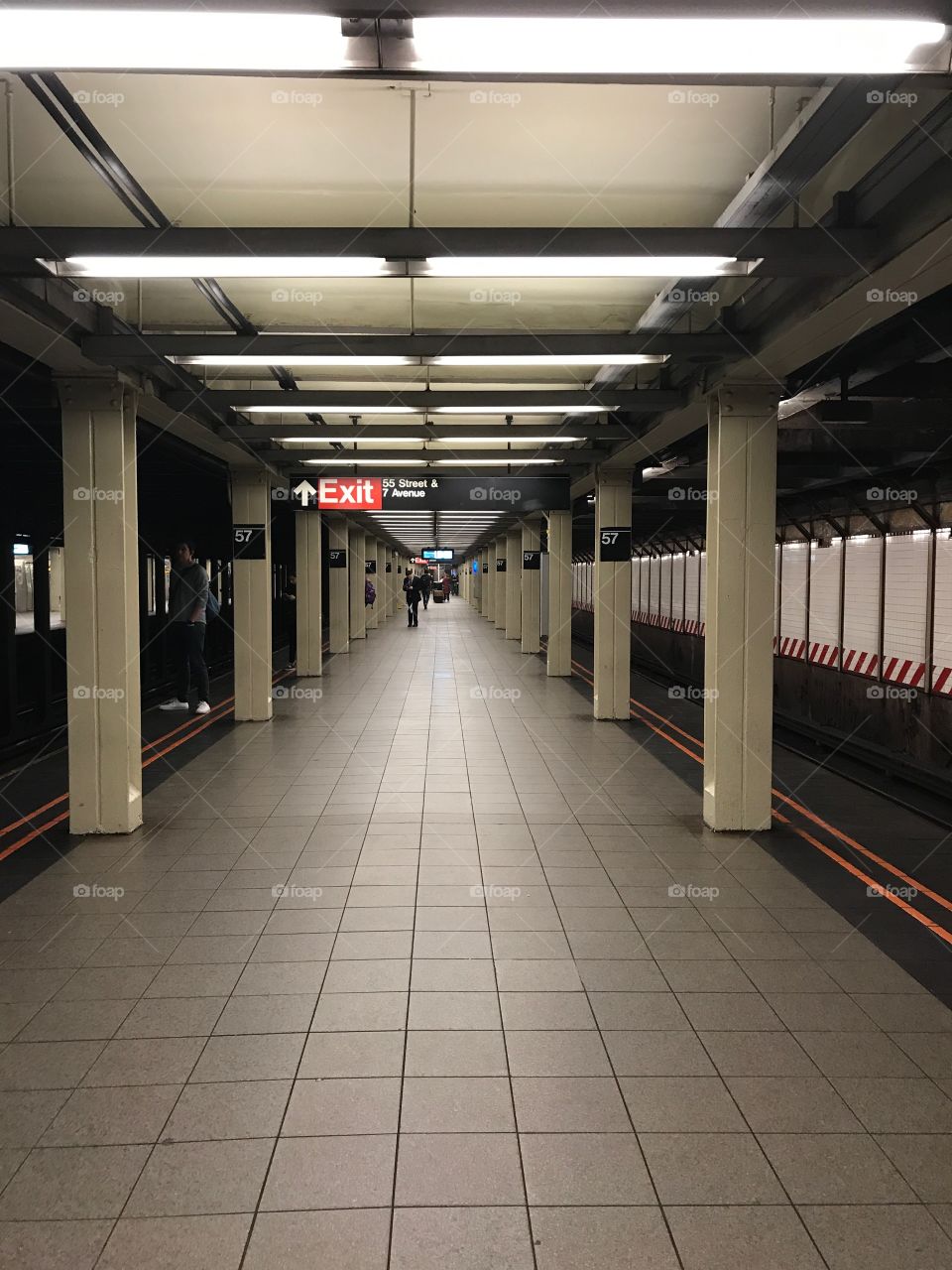 Subway station NYC 