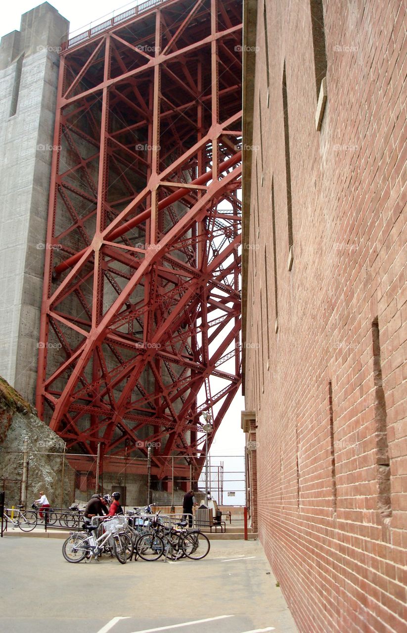 Fort under the bridge