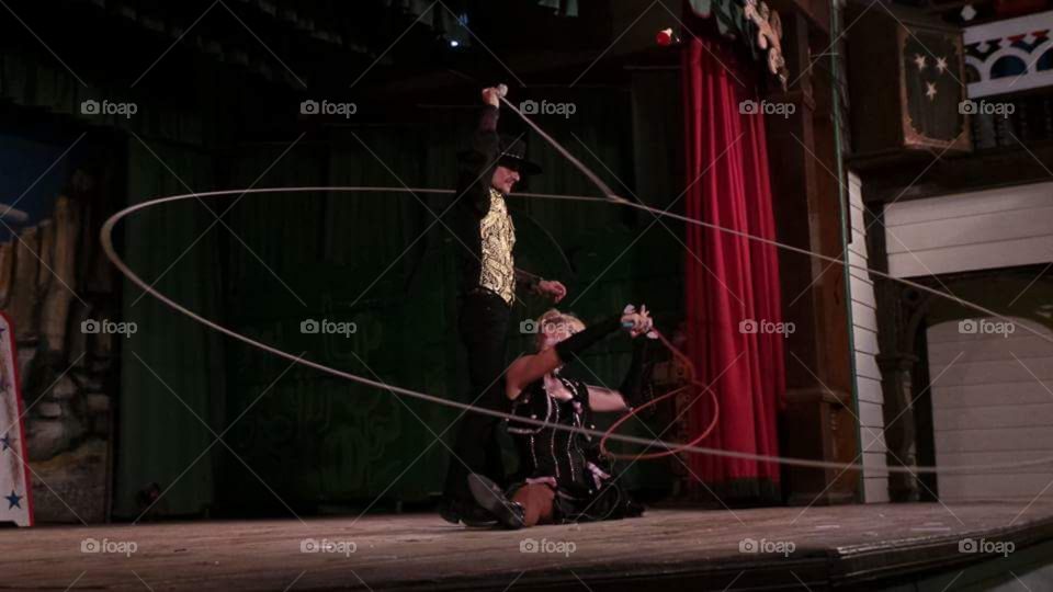 wild west cowboy show