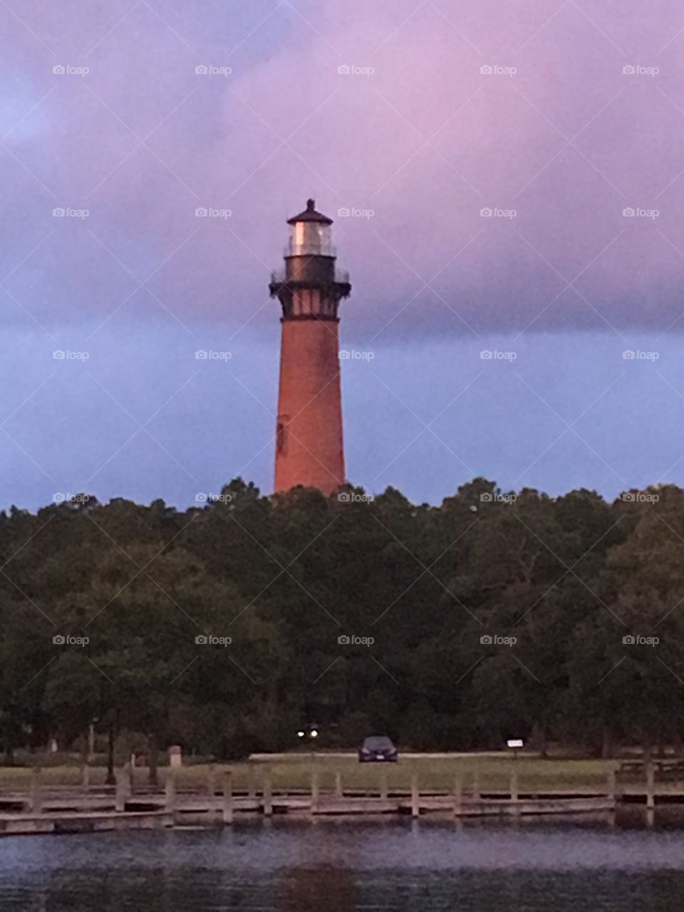 Lighthouse at Currituck, Outer Banks, North Carolina 