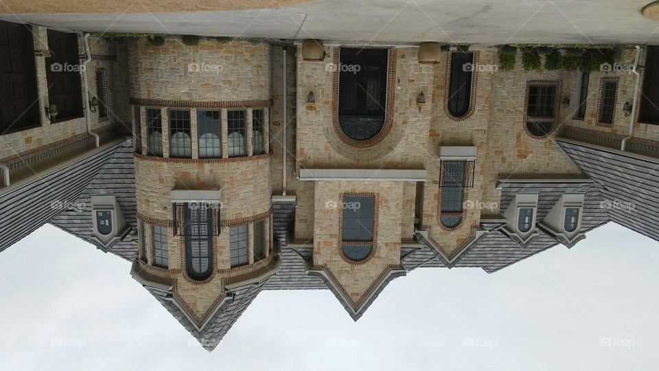 upside down mansion