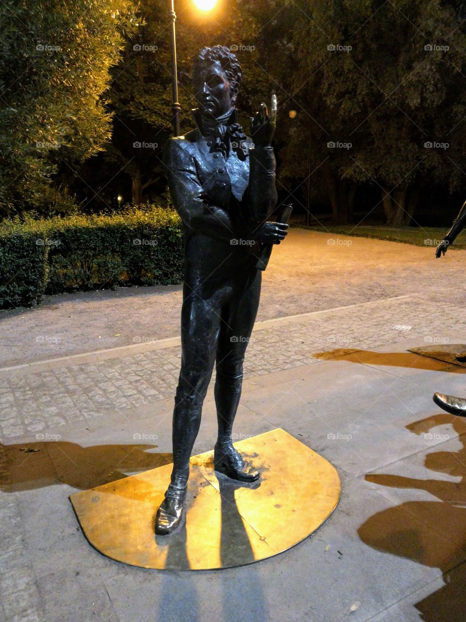 Statue. Architects. Saint-Petersburg