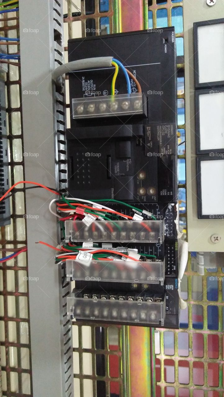 Electronic PLC unit