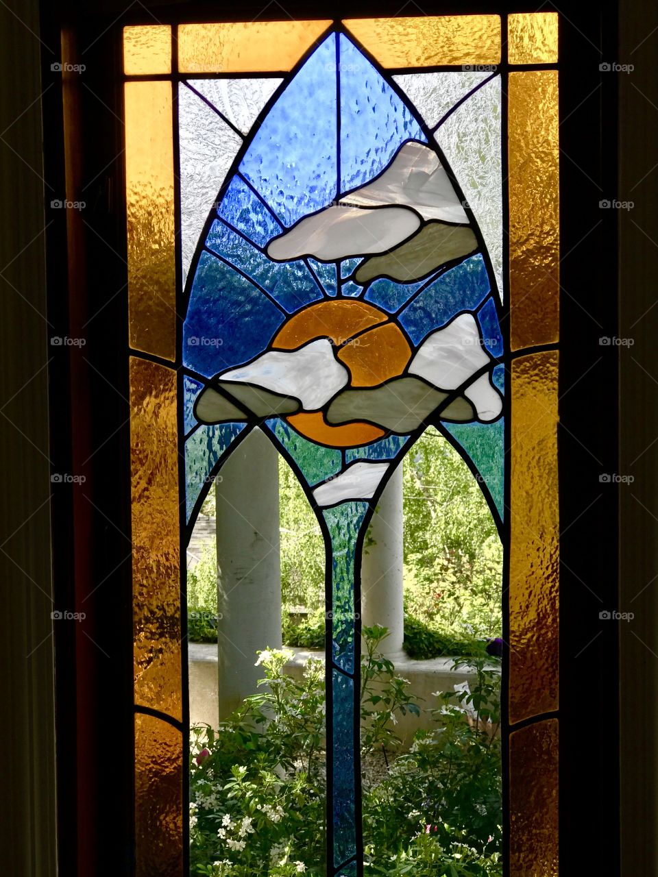 Stain glass window