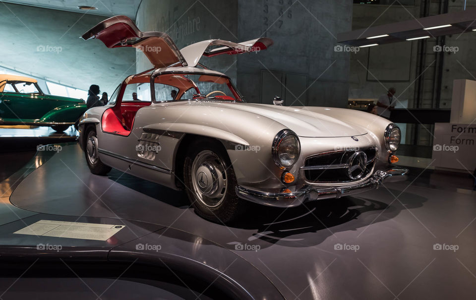 Mercedes-Benz Museum. Museum in Stuttgart, Germany
