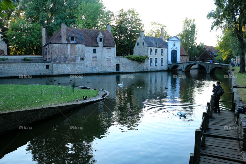 calme sur brugge