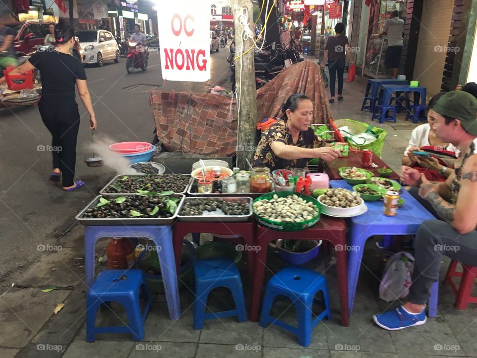 Street food, Hanoi