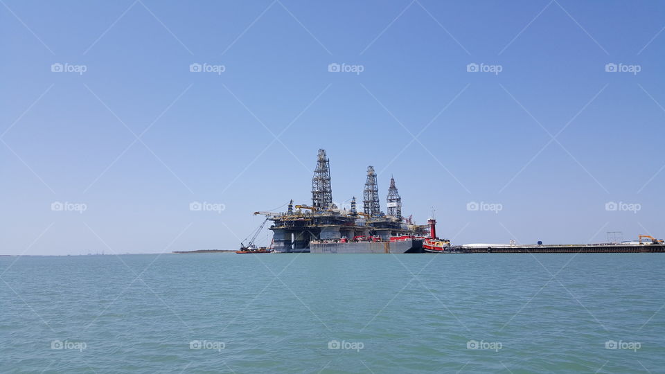 Industry, Watercraft, No Person, Water, Sea