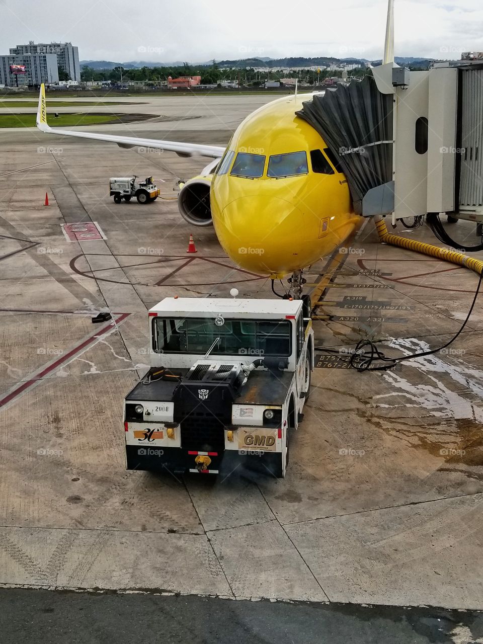 Yellow Bird Spirit preparing for takeoff