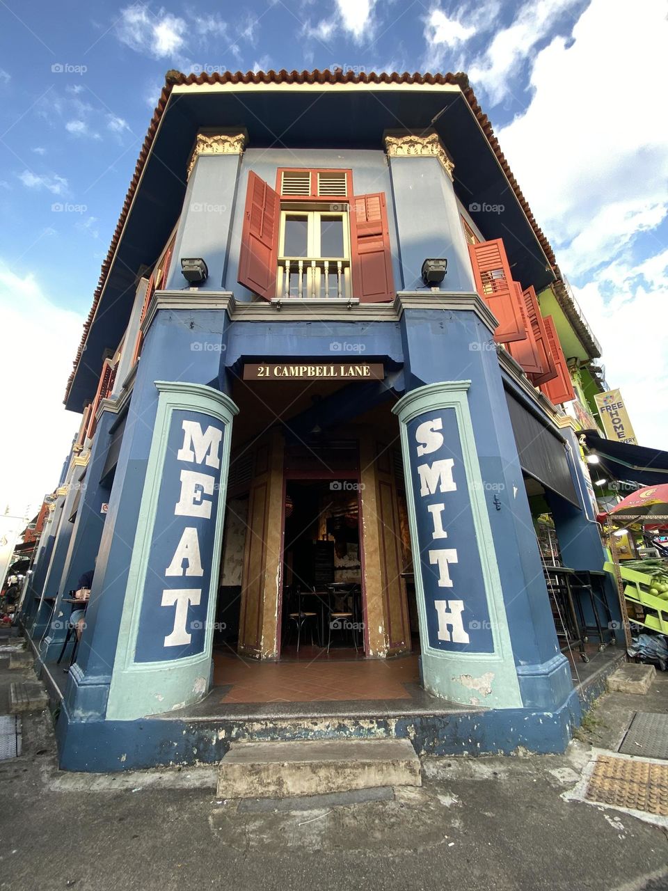one of the ancient buildings in singapore