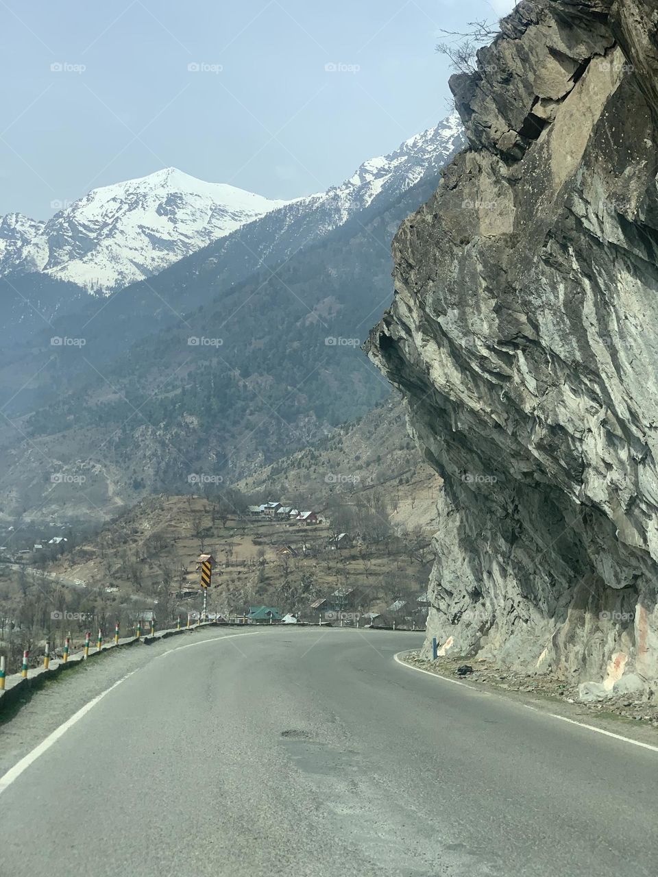 Kashmir mountain roads