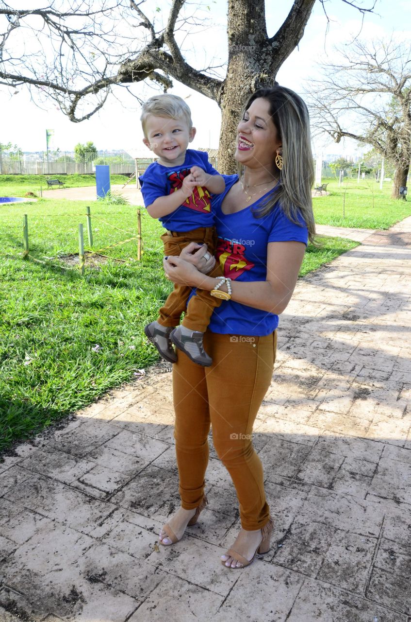 like mother like son in the square