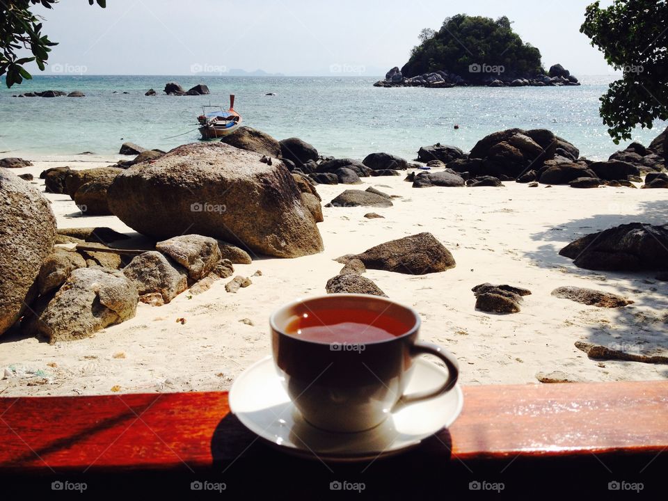 Tea Time with sea view