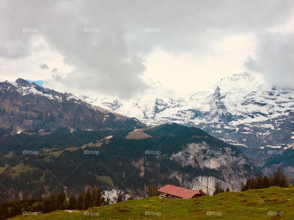 Somewhere in the Mountains - Switzerland