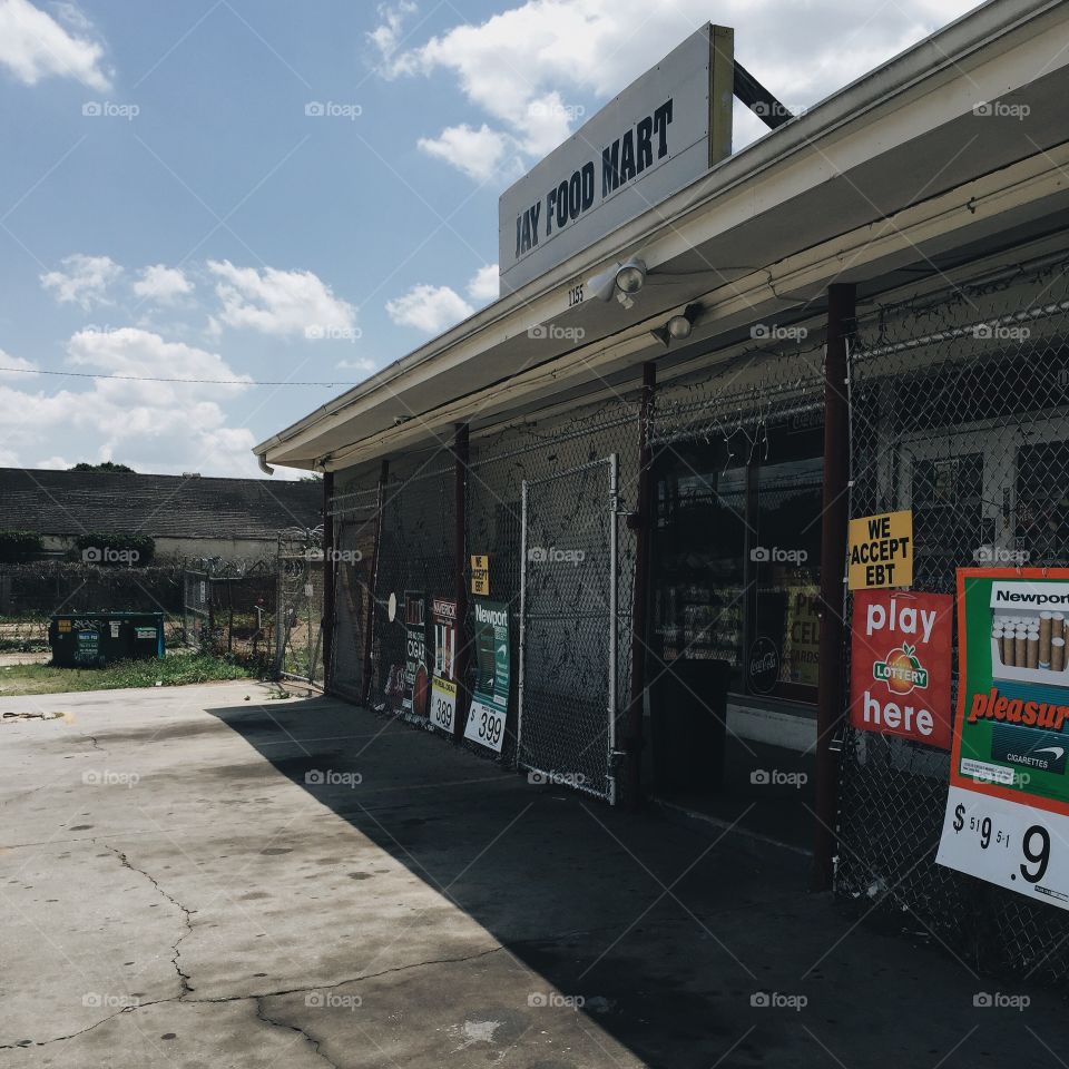 Corner store
