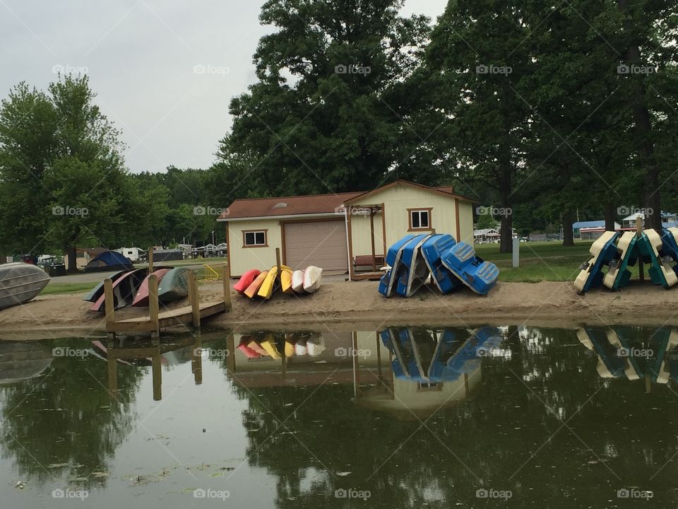 Campground boat rental 